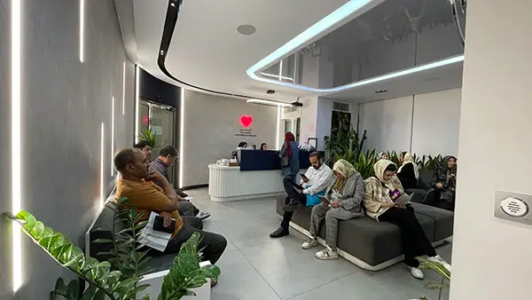 فضای داخل کلینیک ایران واریس